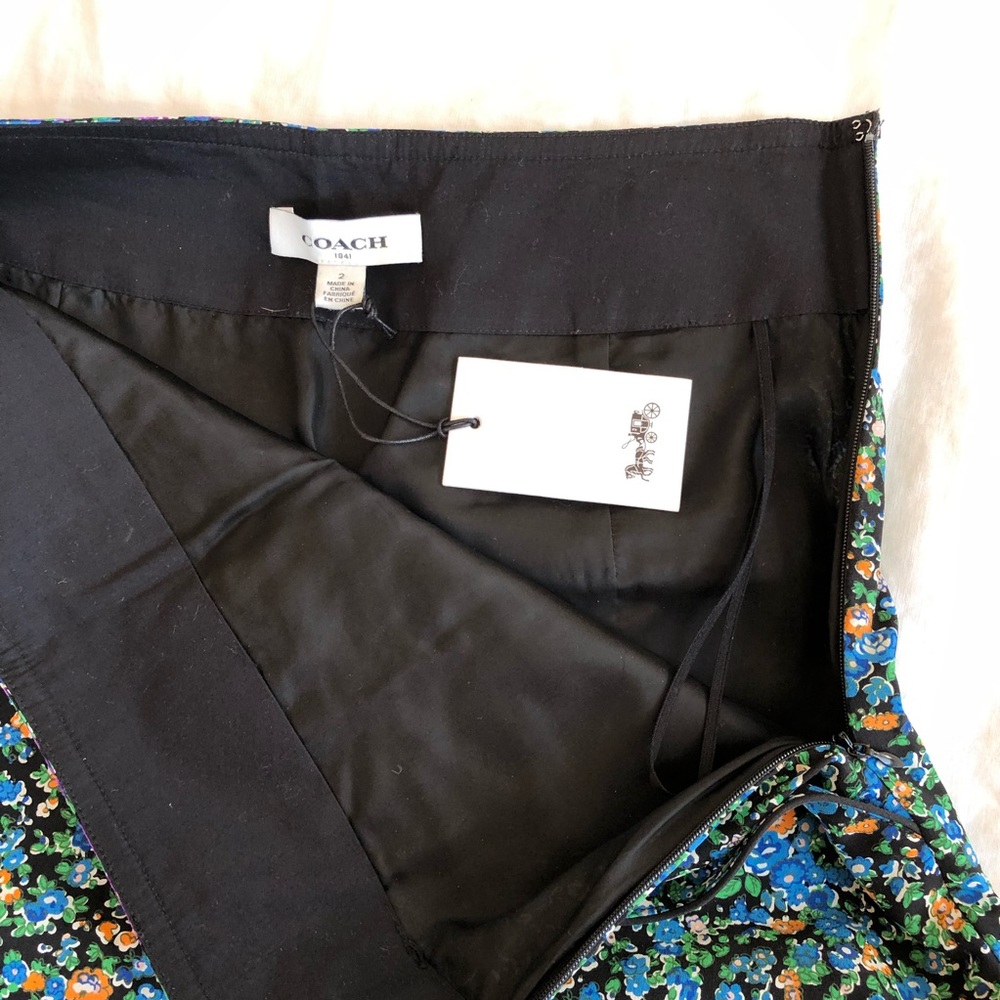 Coach High Waisted Applique Skirt - Picture 4 of 8